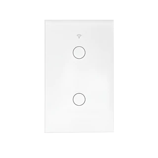 Interruptor De Parede Inteligente 2 Touch Sensor Botão Sem Fio Neutro Voz Com Alexa Tuya em Oferta na Shopee