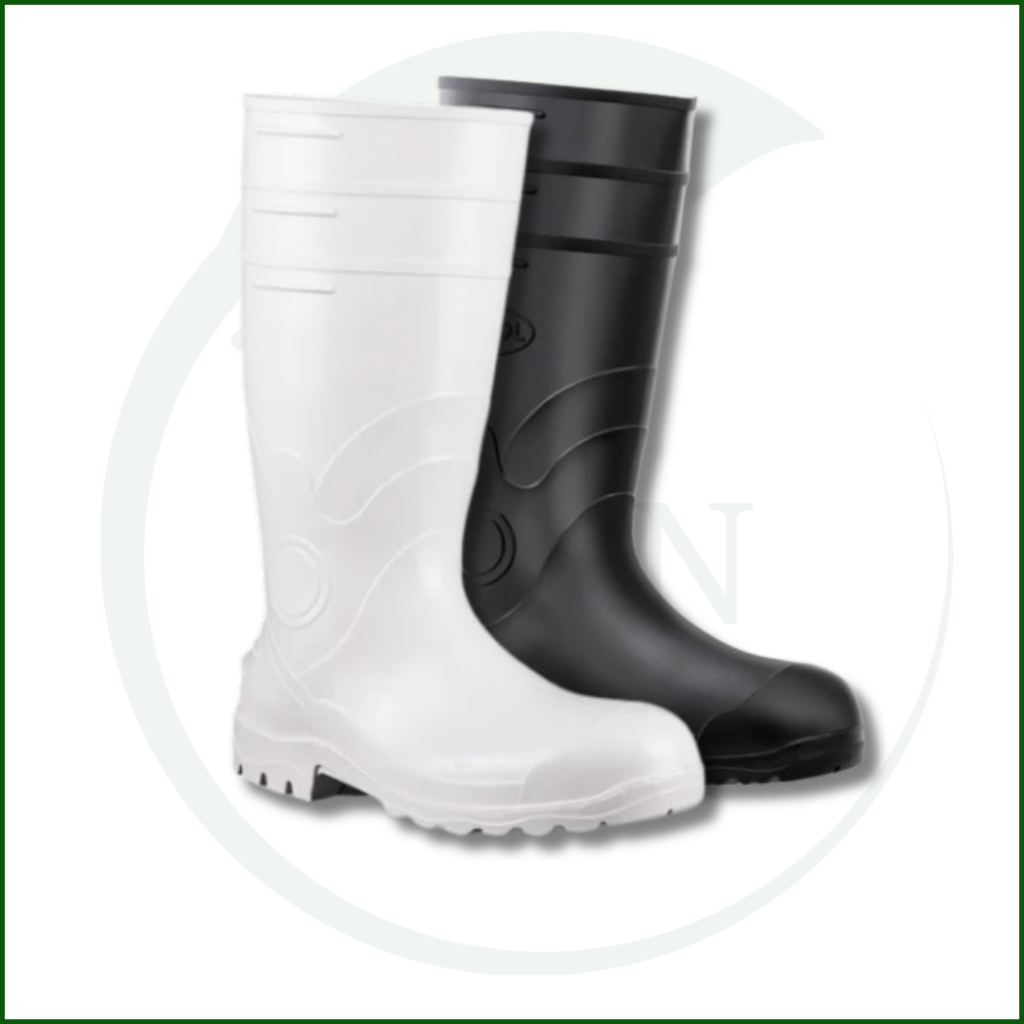 Botina de PVC para Trabalho – Leve, Antiderrapante e Super Resistente ...