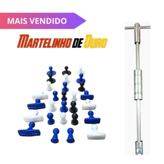 Kit Martelinho de Ouro - Mini Repuxadeira com Êmbolo + 28 Ventosas! em Oferta na Shopee