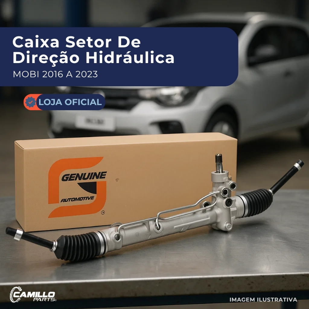 Caixa Direção Hidráulica Mobi Fiorino Partner Rapid 2016 a 2024 ...