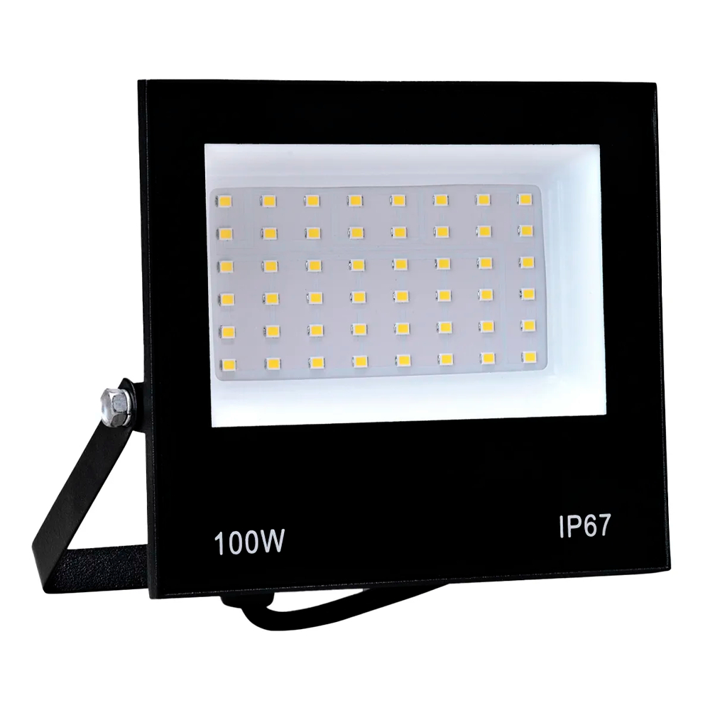 Refletor LED 100W Para Quintal e Fachada | Shopee Brasil