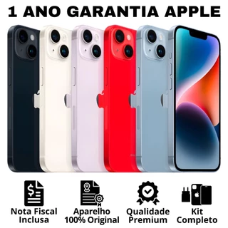 Celular iPhone 14 128GB Original Novo Lacrado com Garantia Apple de 1 ano em Oferta na Shopee