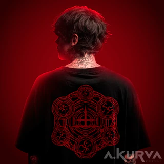 Camiseta Hexatombe Elemento Sangue RPG Ordem Paranormal Cellbit Camisa 100% Algodão Unissex Costura Reforçada Estilosa