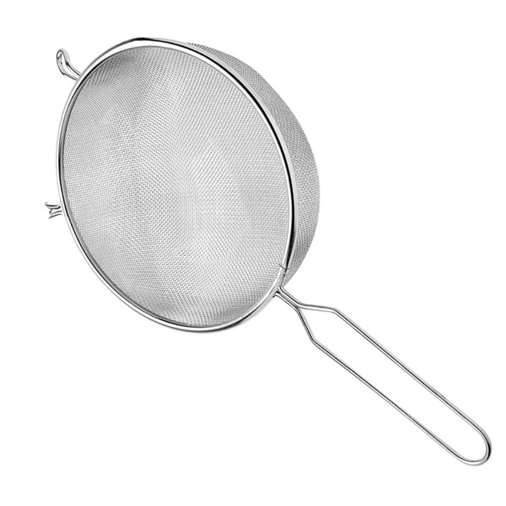 Peneira Inox 24cm Multiuso Grande para Coar Escorrer e Prepa