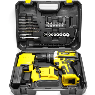Kit Parafusadeira de Impacto 21V + Jogo Max Drill 300 Peças – Titanium Platina em Oferta na Shopee