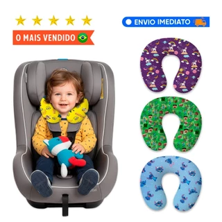 Almofada de pescoço  travesseiro viagem Bebê criança infantil diversos modelo em Oferta na Shopee
