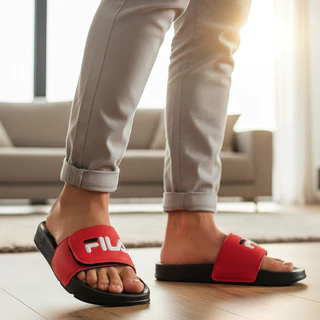 Chinelo Fila Drifter VLC Confortável Sandália Slide Calce Fácil Original Fila