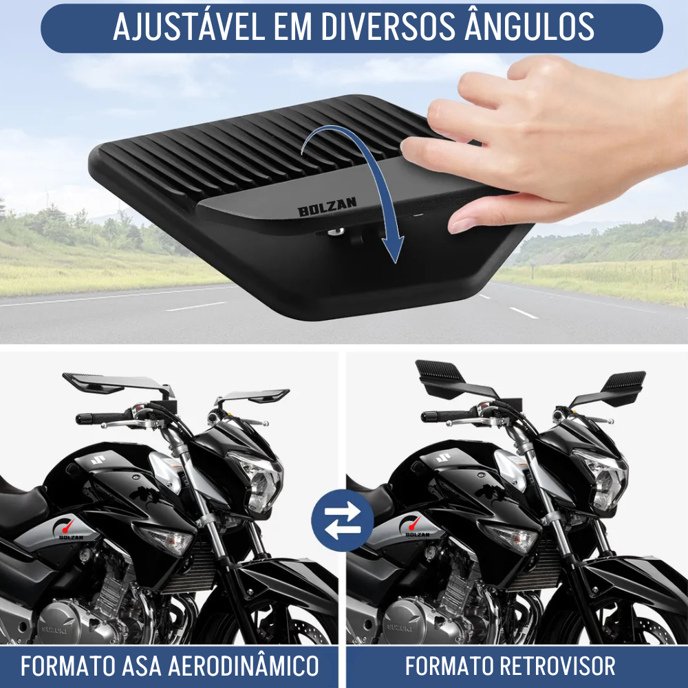 Retrovisor Cnc Articulado Street Triple 675 Street triple 765