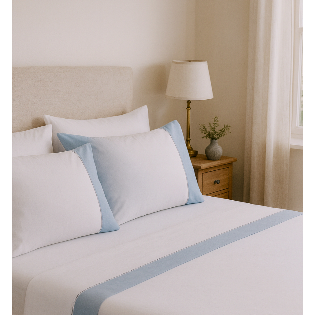 Jogo De Cama Super Luxo 3 e 4 Peças 100%Algodão Alta Qualidade Toque Macio