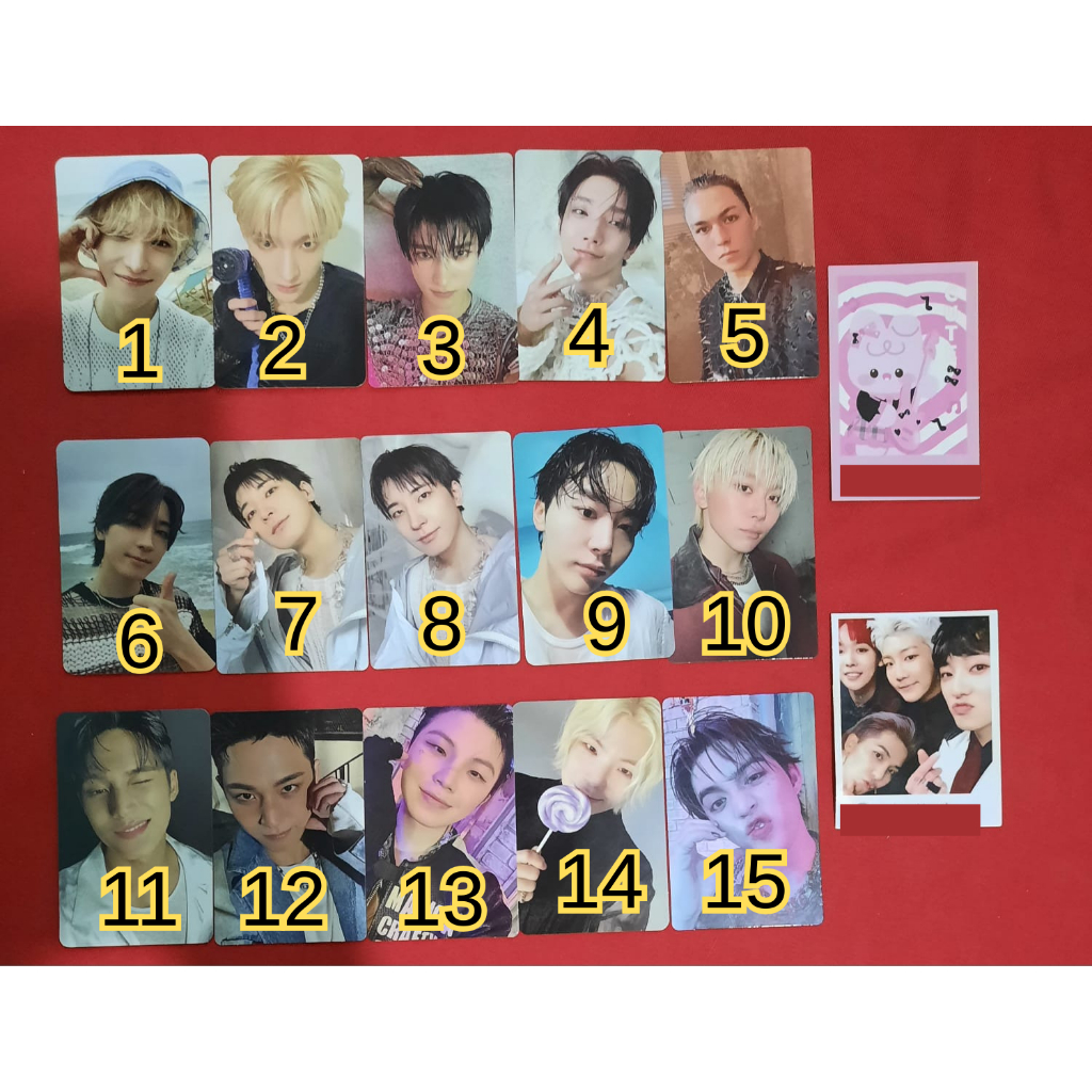 Photocard oficiais Seventeen | Shopee Brasil