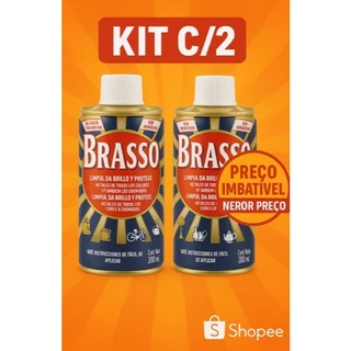 Kit Polidor Brasso com 2 unidades