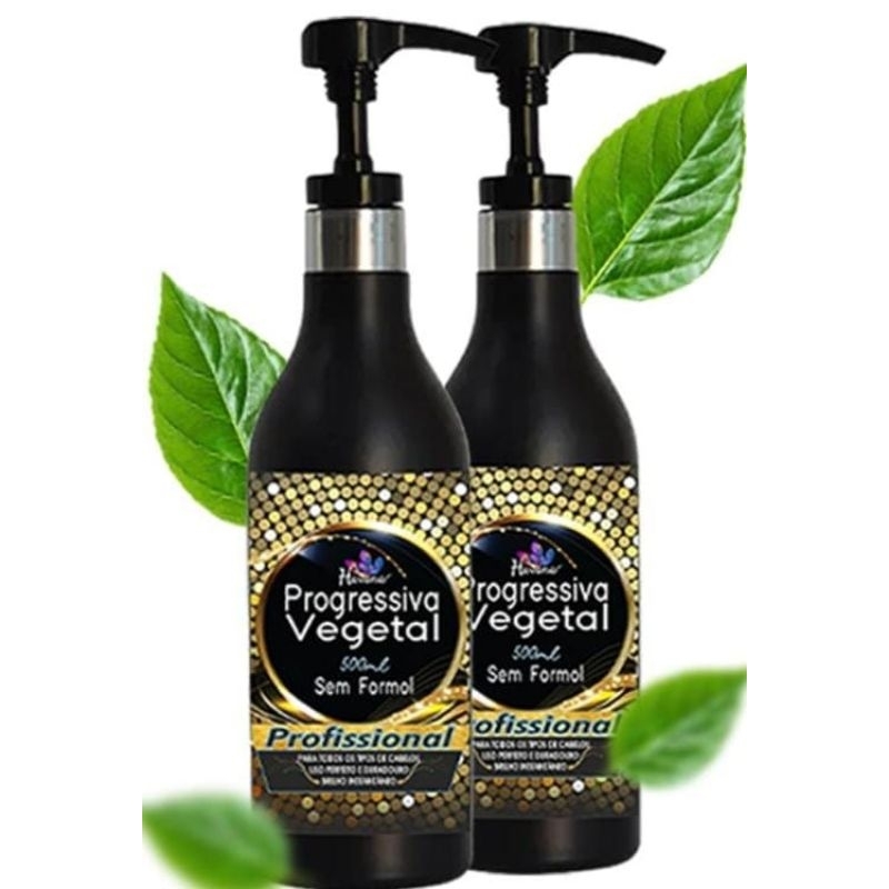 progressiva vegetal sem formol para todos tipos de cabelos,100% ...