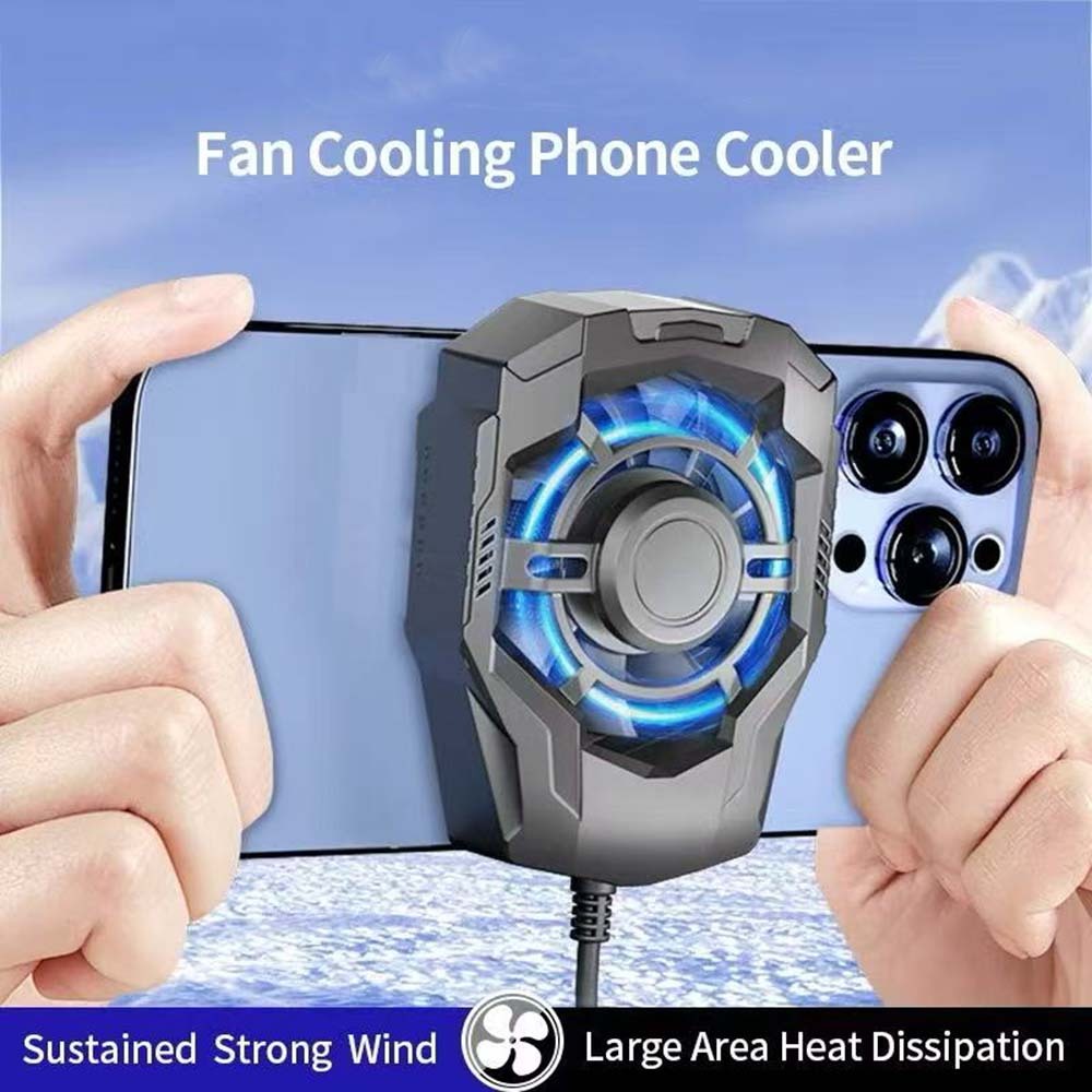 Cooler Gamer para Celular - Resfriador Refrigerador 5500RPM 5500R/min ...