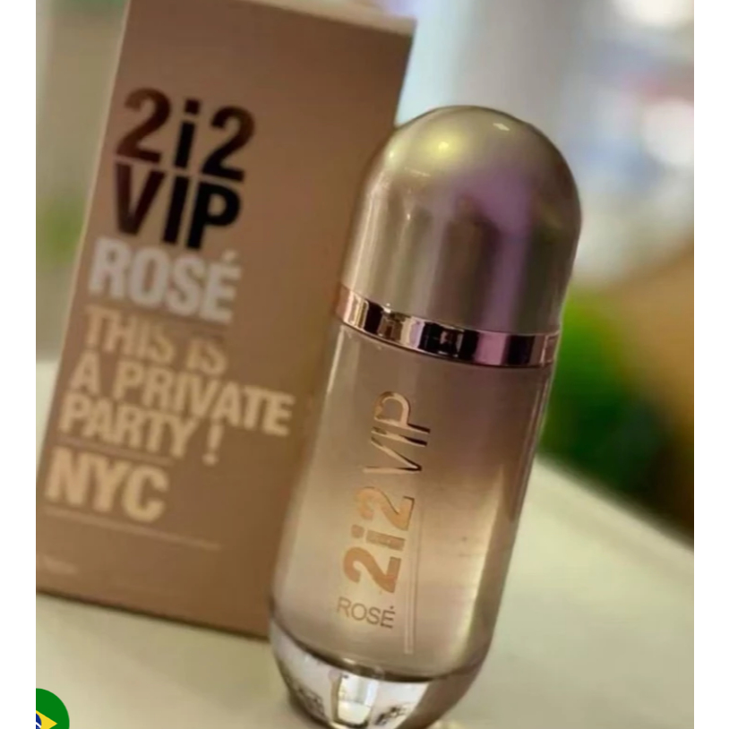Perfume Feminino Vip Rose - Eau de Parfum - 100ml | Shopee Brasil