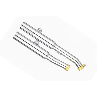 Par Ponteira Esportiva Linha Full Inox - MTG para Scrambler 900 (2017 - 2026)