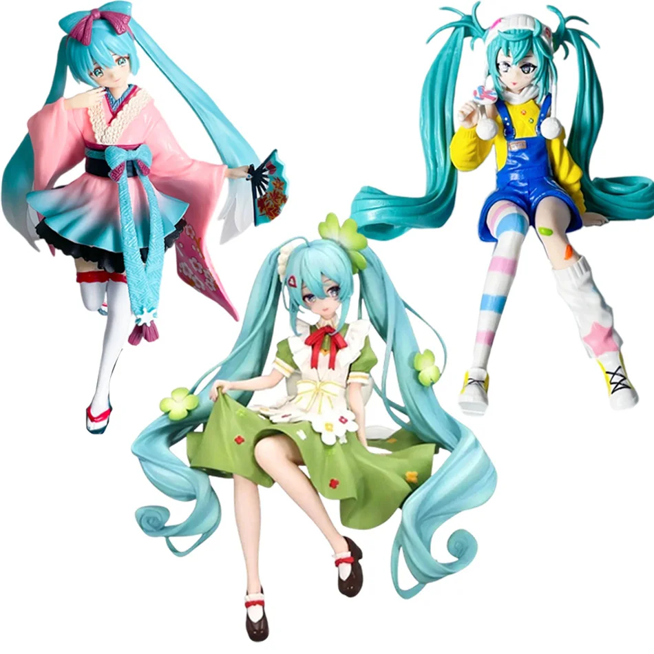 Action Figures Hatsune Miku - Diversos Modelos 15 - 21cm | Shopee
