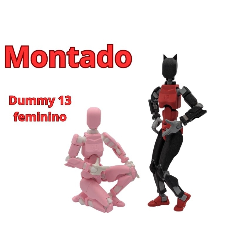 boneco dummy 13 feminino totalmente articulado figura de ação | Shopee ...