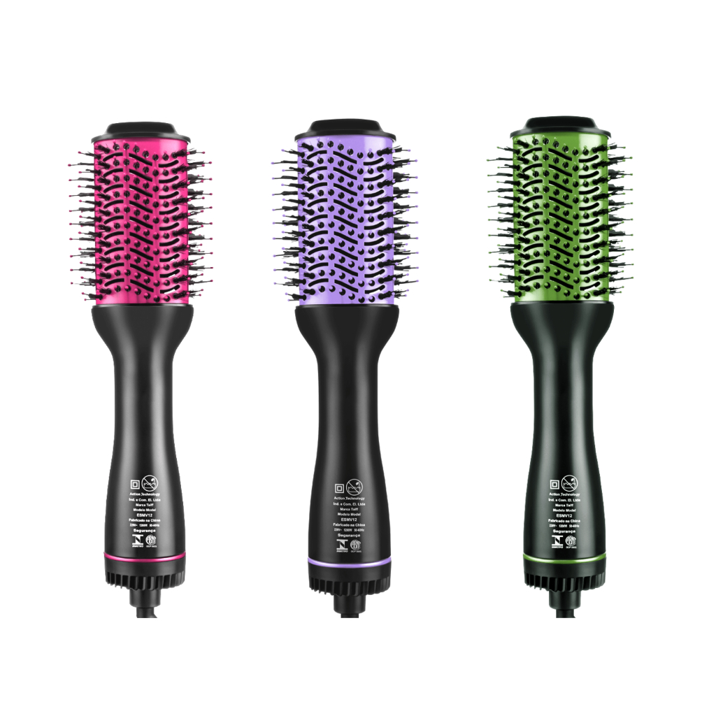 Escova Secadora Oval Taiff Easy Potente 1200w Modeladora e Volumizadora Profissional em 110v ou 220v em Oferta na Shopee