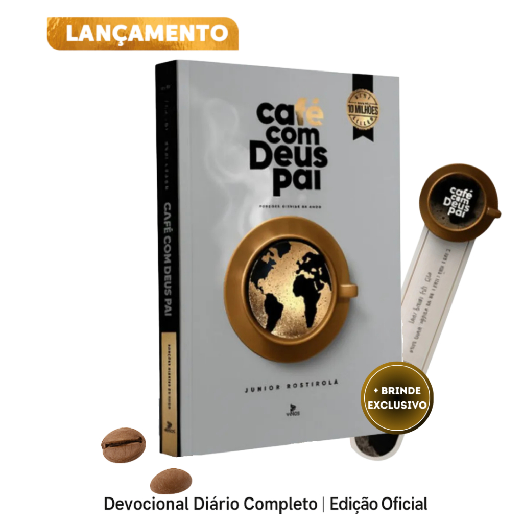 Livro Devocional 2026 – Café com Deus Pai 6ª Edição Oficial: Meditações ...