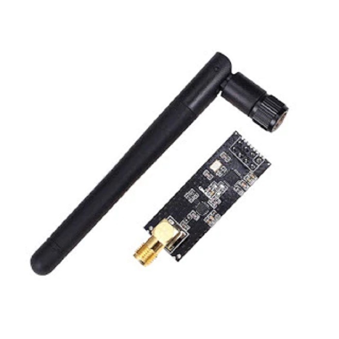 Módulo nrf 24l 01 + pa + lna transmissor e receptor de sinais uso com esp32 arduino microbit e outro