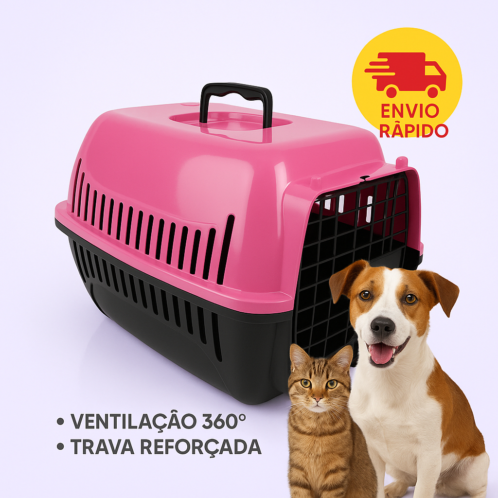Caixa de Transporte Gato 1 OU 2 Caixa de Transporte Cachorro Casinha de ...