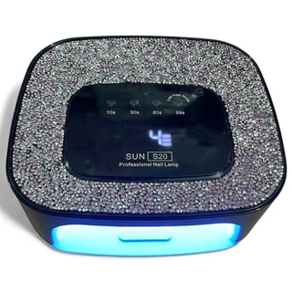 Lâmpada LED/UV 168W Profissional SUN S20 – Cabine Sem Fio para Gel em Oferta na Shopee