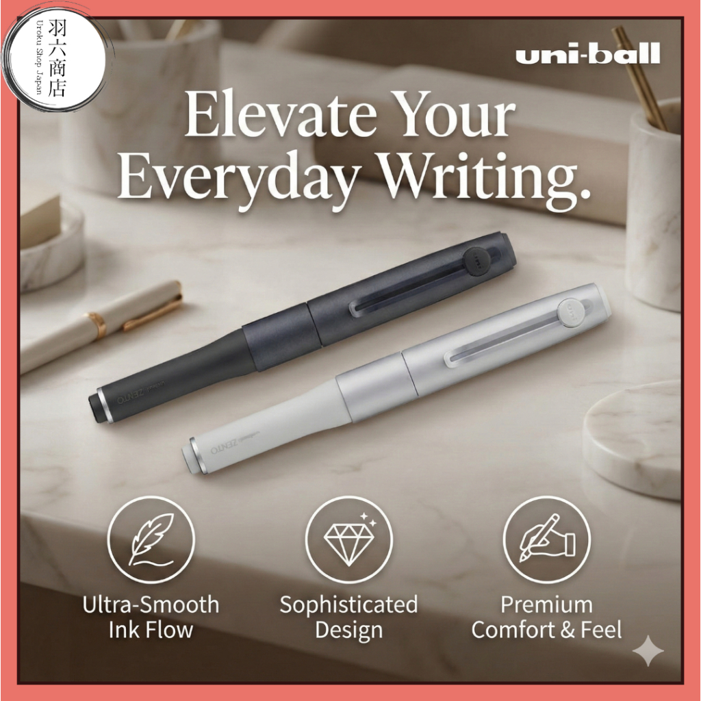 Mitsubishi Pencil uniball ZENTO Signature Model Caneta