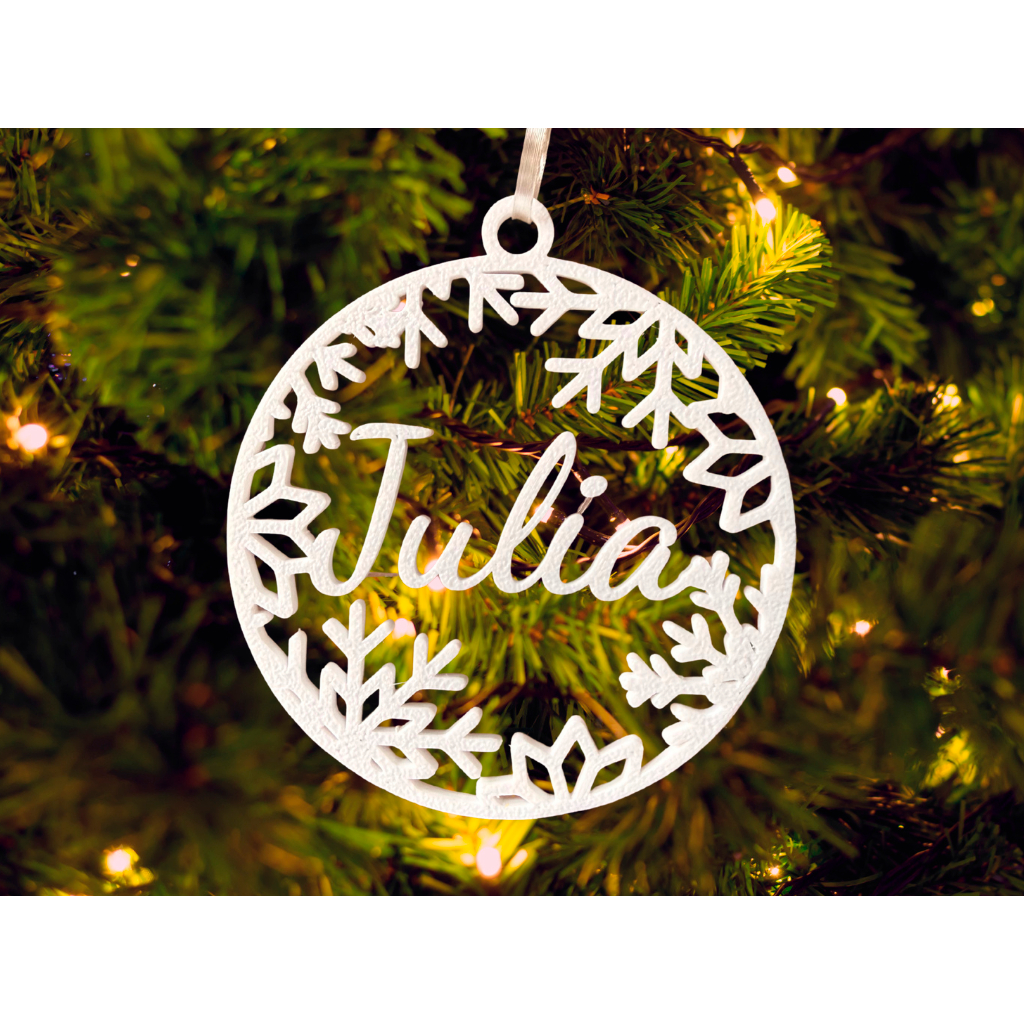 Ornamento de Natal Personalizado