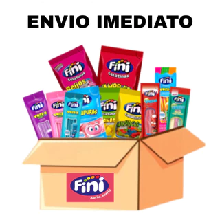 Kit C/ 15 a 60 Pacotes de Balas Fini Tube Sabores Diferenciados 10g