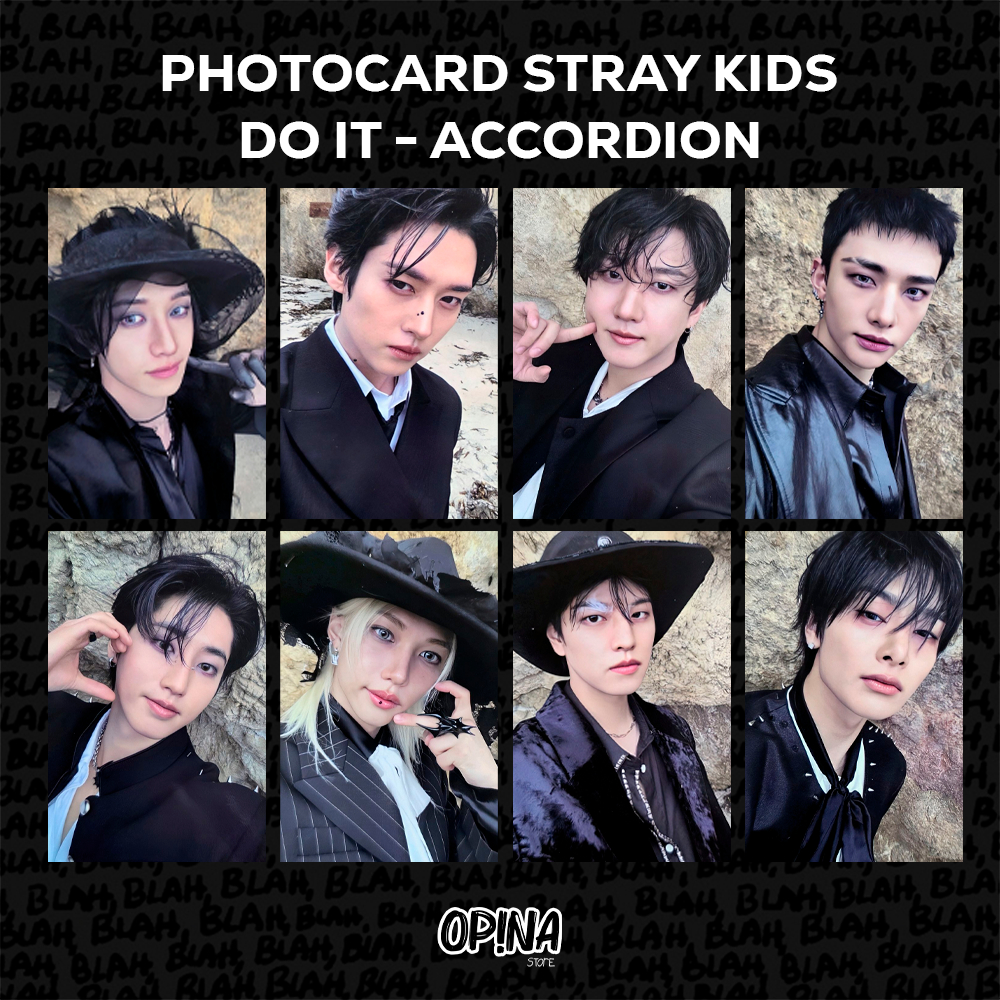 PHOTOCARD STRAY KIDS - DO IT - ACCORDION ver. | Shopee Brasil