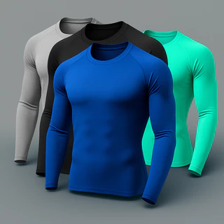 KIT 4 Camisa Camiseta Proteção Uv 50+ Tecido Gelado Segunda Pele Térmica Dry Secagem Rápida