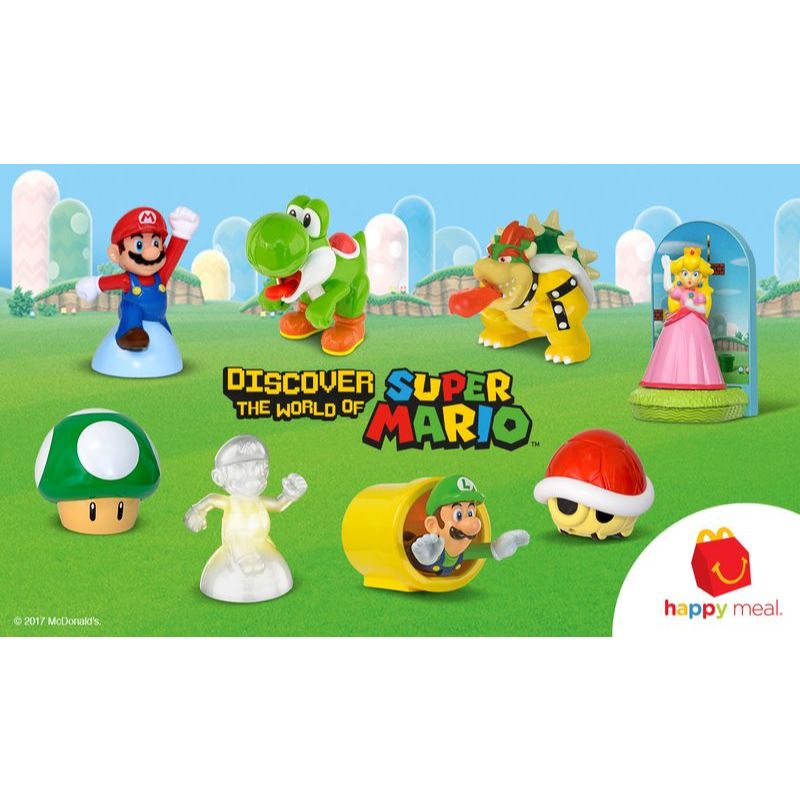 SUPER MARIO - MC DONALDS - 2017 em Oferta na Shopee