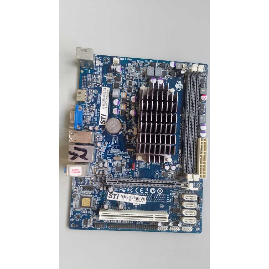 Placa Mãe Ddr3 Ecs Hdc-m Hdmi Integrado Com AMD C-70 (Dual Core, 1GHZ ...