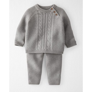 🧸 Conjunto Tricô Little Planet by Carter’s – 18 meses – Algodão Orgânico em Oferta na Shopee