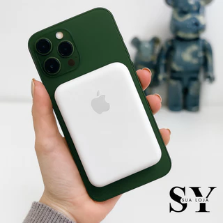 Carregador Portátil MagSafe Indução Wireless Para iPhone 11 12 13 14 15 16 Pro Max