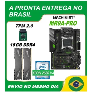 KIT XEON X99 TPM 2.0+MR9A-PRO+16GB DDR4+2680V4