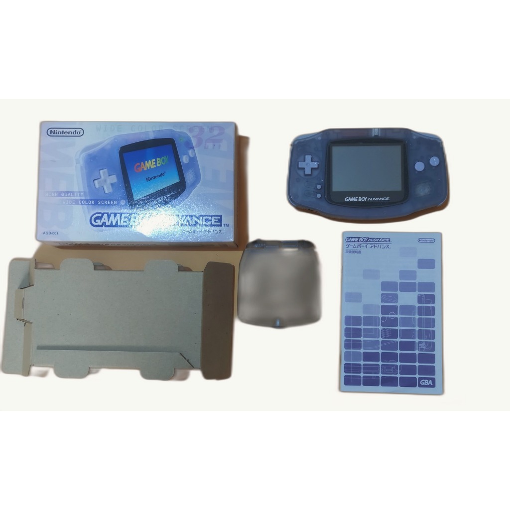 Gameboy Advance na Caixa Glacial Completo e Serial batendo | Shopee Brasil