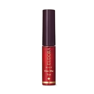 Batom Lip Tint Kiss me mood 5,5ml Eudora (Cor Vermelho Happy) em Oferta na Shopee