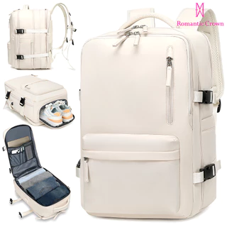 Mochila De Viagem Feminina Multifuncional Impermeável Reforçada Expansível para Trilha Esportiva em Oferta na Shopee