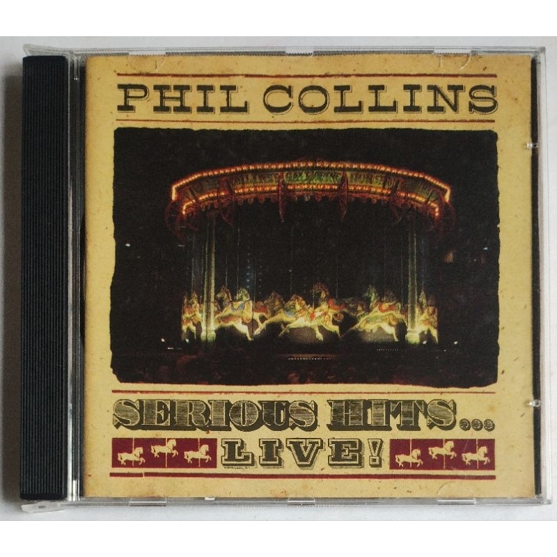 Cd Phil Collins Serious Hits Live ! | Shopee Brasil