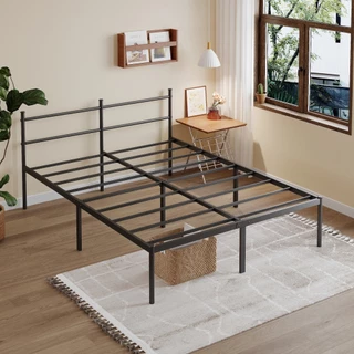 Estrado De Metal Para Cama De Casal /Cama de Solteiro, Fácil De Instalar e Dobrável Com Suportes De Ripas De Aço em Oferta na Shopee