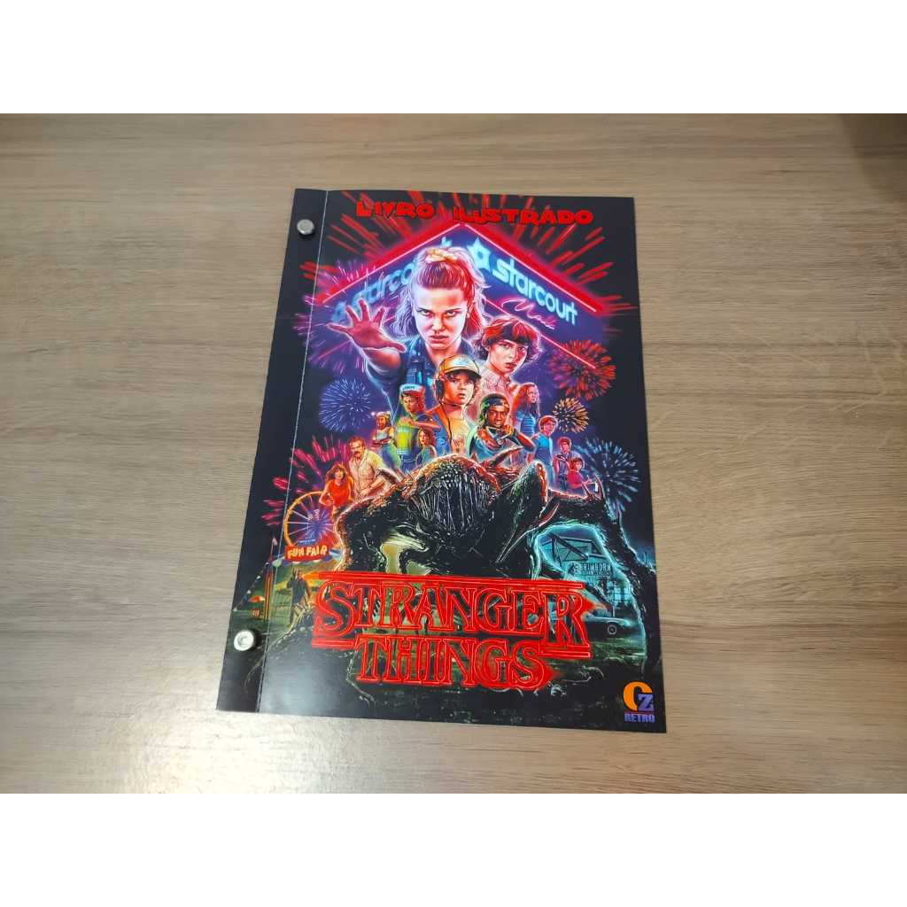 Álbum Stranger Things Valda Coleção Tokens Tazos 2025 | Shopee Brasil
