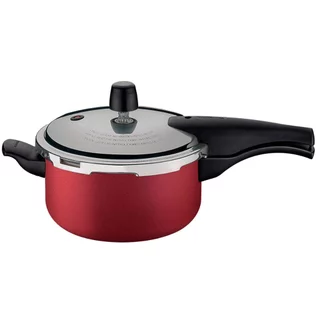 Panela de Pressão Tramontina Vancouver 3 Litros em Alumínio com Revestimento Antiaderente Vermelho em Oferta na Shopee
