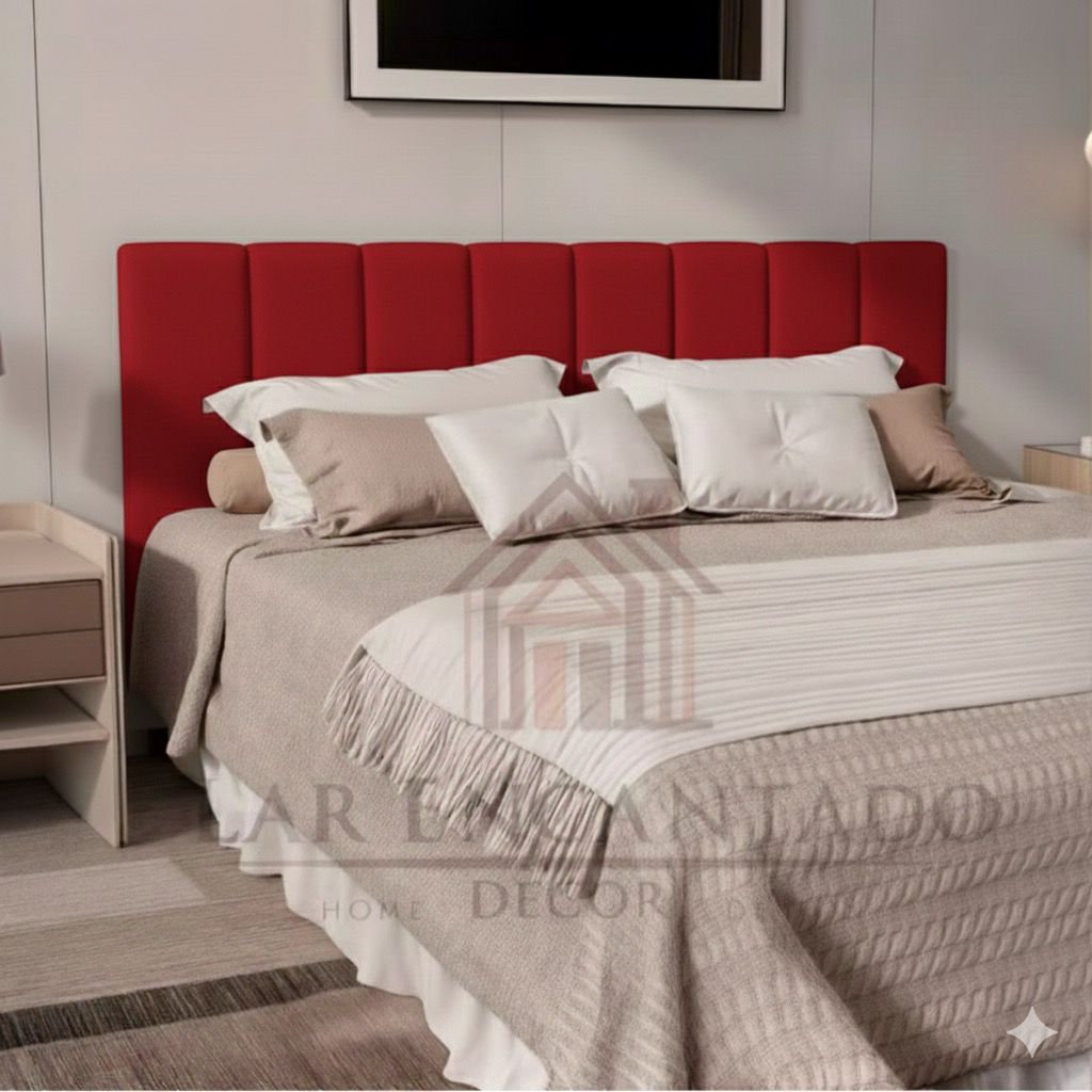 Kit Completo 10 Cabeceira Modular Estofada De Cama Box Casal Queen King ...