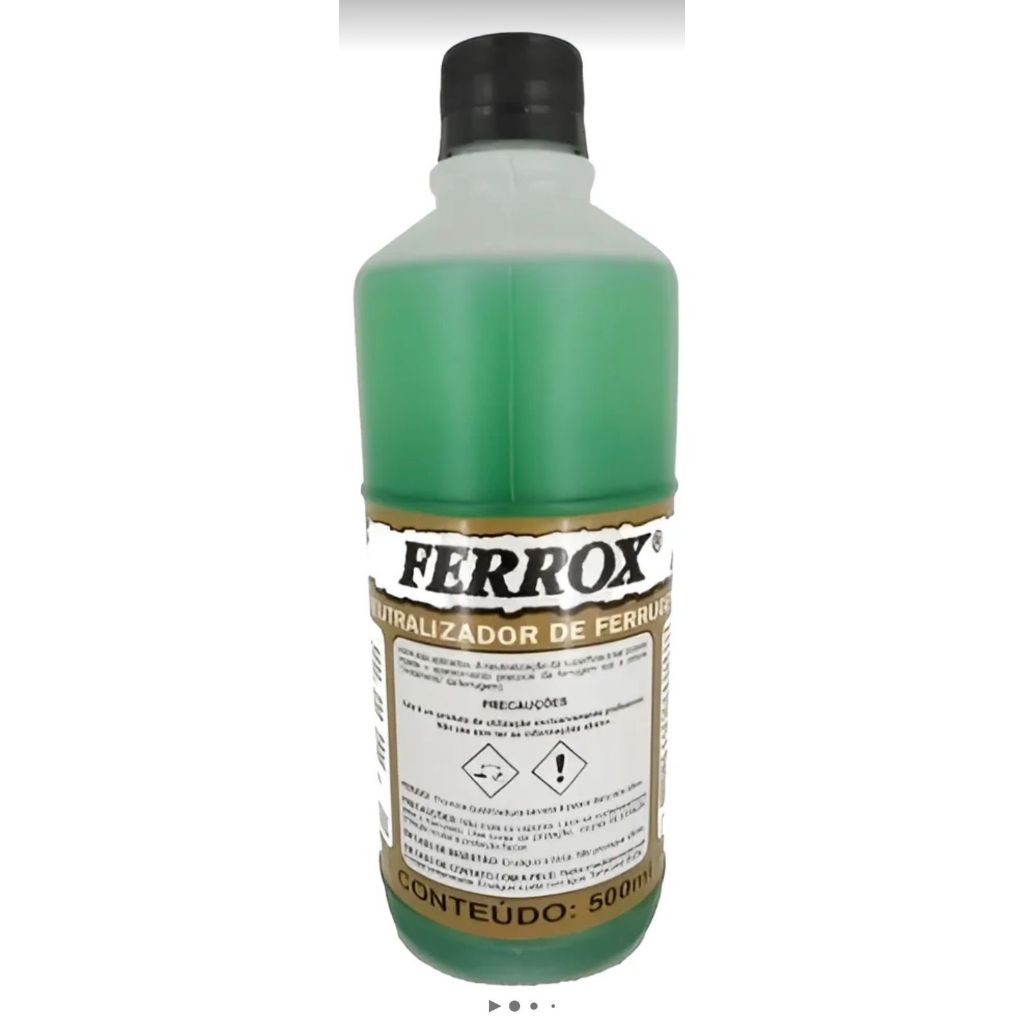 Ferrox Remove789dor Neutralizador De Ferrugem 500 Ml | Shopee Brasil