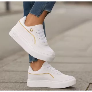 Tênis Casual Feminino Leve – Perfeito para Trabalhar ou Passear Promoção Envio Imediato