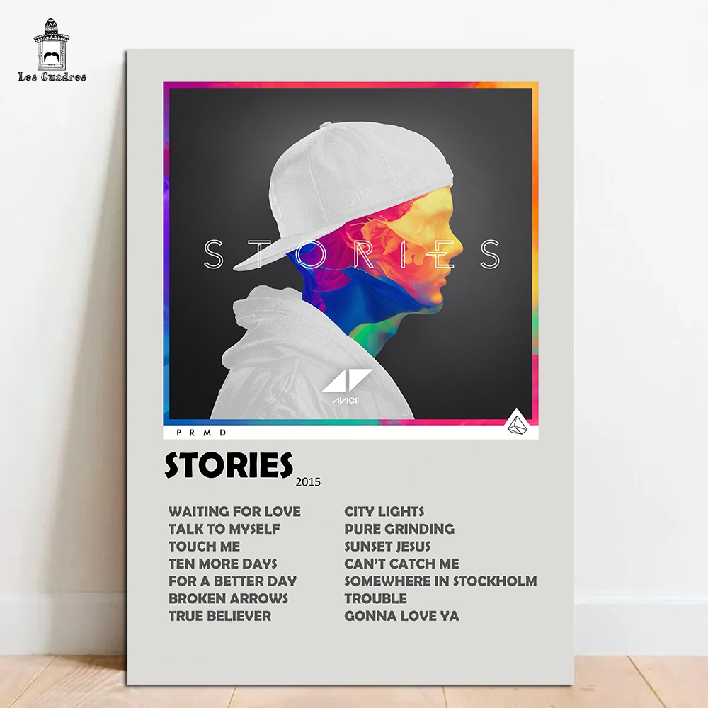 Quadro Placa Decorativa Dj Avicii Stories em MDF 28x20cm | Shopee