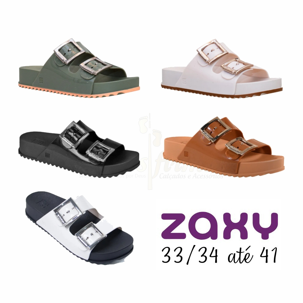 Sandália Feminina Zaxy Partner Birken -18063 | Shopee Brasil