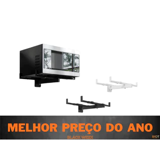 Suporte para Forno Micro-ondas – Brasforma SBR3.6 – BRANCO ou PRETO  ENVIO/ FULL em Oferta na Shopee