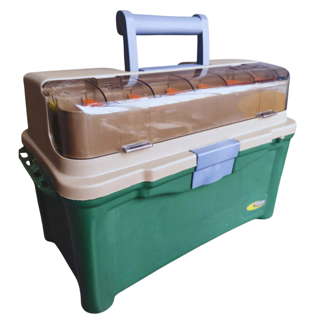 Maleta De Pesca Tucuna 007 Multifuncional 3 Estojos Caixa